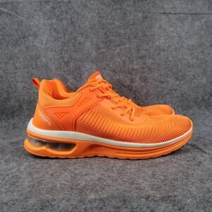 Athletic Trainers Womens 39.5 Sneakers Running Active Casual Orange Comfort
